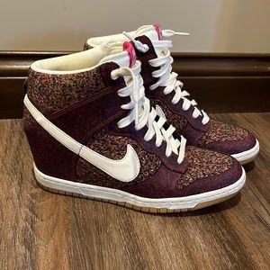 Nike dunk sky hi wedges